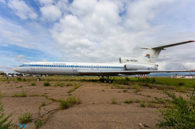 Самолёт Ту-154 станет частью развлекательного центра в Чите