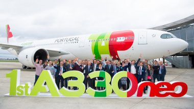 Первый в мире Airbus A330-900 neo получила авиакомпания TAP Air Portugal
