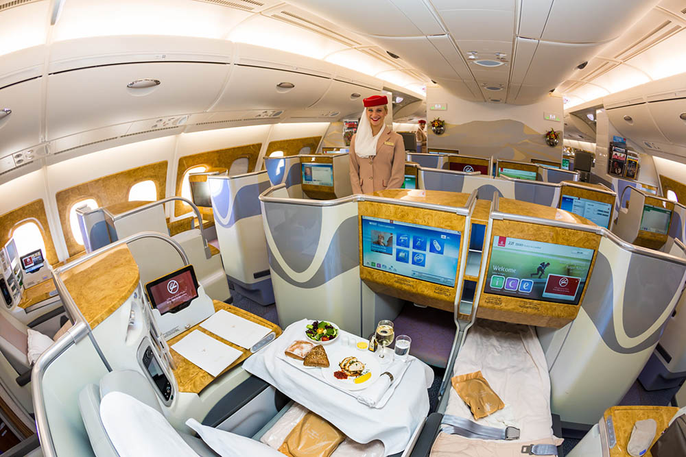 ✈ Новые тарифы Emirates позволят туристам лететь в бизнес-классе за минимальную цену