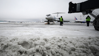 Из-за снегопада задерживаются вылеты из Казани и Ульяновска