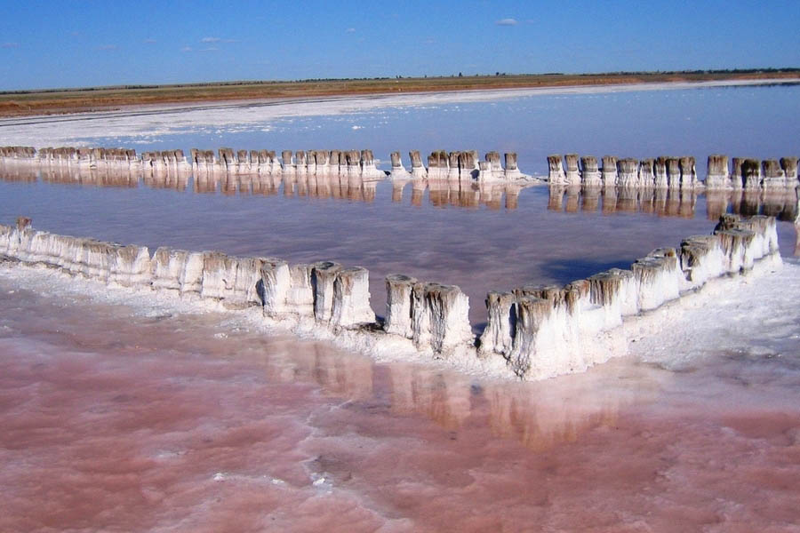 ✈ Солёное озеро Эльтон: круче, чем Мёртвое море