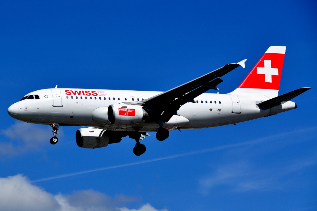 Самолет Swiss International Air Lines