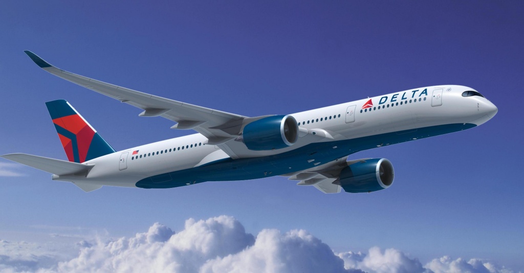 Самолет авиакомпании Delta 