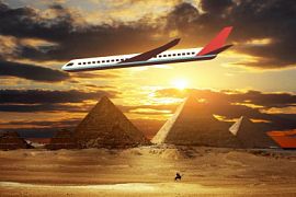 Запуск чартерных рейсов из России в Египет отложен до 2020 года