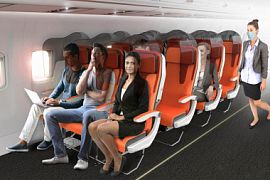 Новый подход экспертов и дизайнеров, способный защитить пассажиров в самолете от инфекции