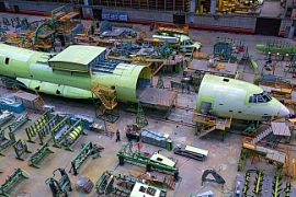 Роботы начнут собирать отечественные самолёты