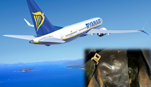 Ryanair отказалась пересадить в самолете пассажиров из испачканных рвотой кресел