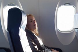 Air Canada забыла спящую пассажирку в самолёте