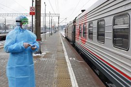 Движение поездов из России в Монголию временно приостановлено