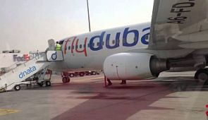 Boeing компании FlyDubai пытался взлететь без разрешения, вылет задержан