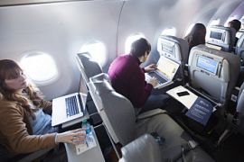Авиакомпания Delta тестирует бесплатный вай-фай на своих рейсах