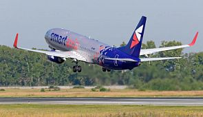Smartavia («Нордавиа») начала полёты из Москвы в Новосибирск