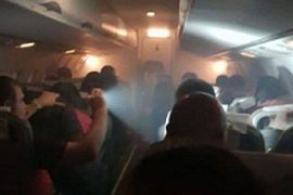 Задымление на борту самолета подвергло в шок перуанских болельщиков