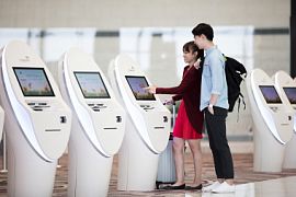 В аэропорту «Чанги» (Сингапур) открылся первый в мире терминал без персонала