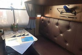 Из России в Абхазию начал курсировать первый ретро-поезд