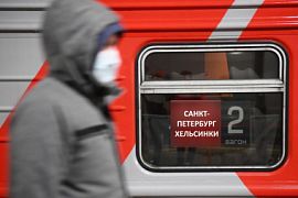 Железнодорожное сообщение между Россией и Финляндией временно остановлено
