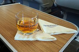 «Аэрофлот» вошёл в тройку перевозчиков с лучшими напитками на борту