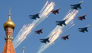 В связи с парадом Победы вводятся ограничения на работу аэропортов Москвы и Екатеринбурга