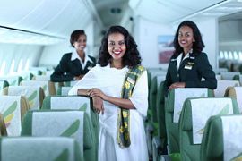 Ethiopian Airlines отметила Международный женский день необычным рейсом