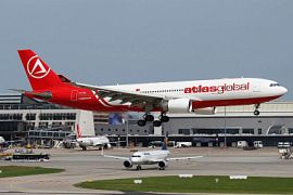 Турецкая авиакомпания AtlasGlobal приостановила полёты