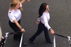 Девушка-пилот из Мексики спрыгнула с пассажирского самолета для участия в Kiki-челлендже