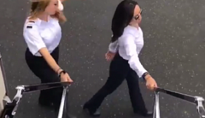 Девушка-пилот из Мексики спрыгнула с пассажирского самолета для участия в Kiki-челлендже