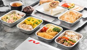 Питание в самолётах авиакомпании Nordwind Airlines