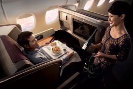 На рейсах Singapore Airlines появится услуга «питание по требованию»