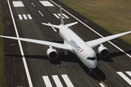 С октября Air France начнёт перевозить пассажиров на Airbus A350