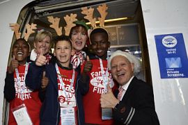 United Airlines организовала для больных детей полёт на Северный полюс