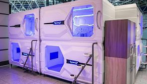 Пассажиры сочинского аэропорта смогут отдохнуть в капсульном отеле