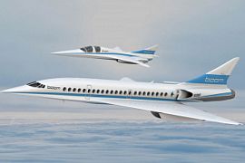 Осенью американская компания представит сверхзвуковой самолёт нового поколения