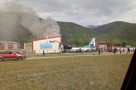 В Бурятии потерпел крушение АН-24 авиакомпании «Ангара»