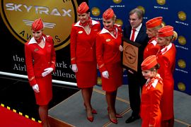 Аэрофлот признан лучшей авиакомпанией Восточной Европы и у него лучшее в мире питание