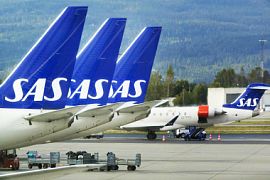 Ещё минимум 1200 рейсов авиакомпании SAS отменено из-за продолжающейся забастовки пилотов