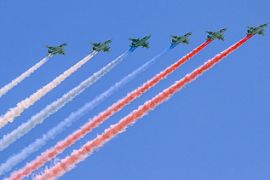 Работу аэропортов Москвы ограничат на время подготовки к параду Победы