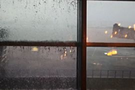 Настоящий потоп вызвал сильный ливень в аэропорту Внуково